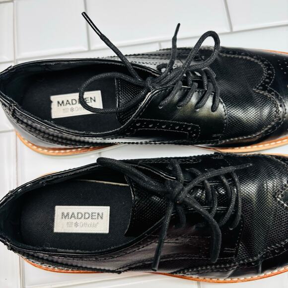 Steve Madden Black Vikkin Summer Shoes‎ for Men Round Toe Design - Picture 5 of 13